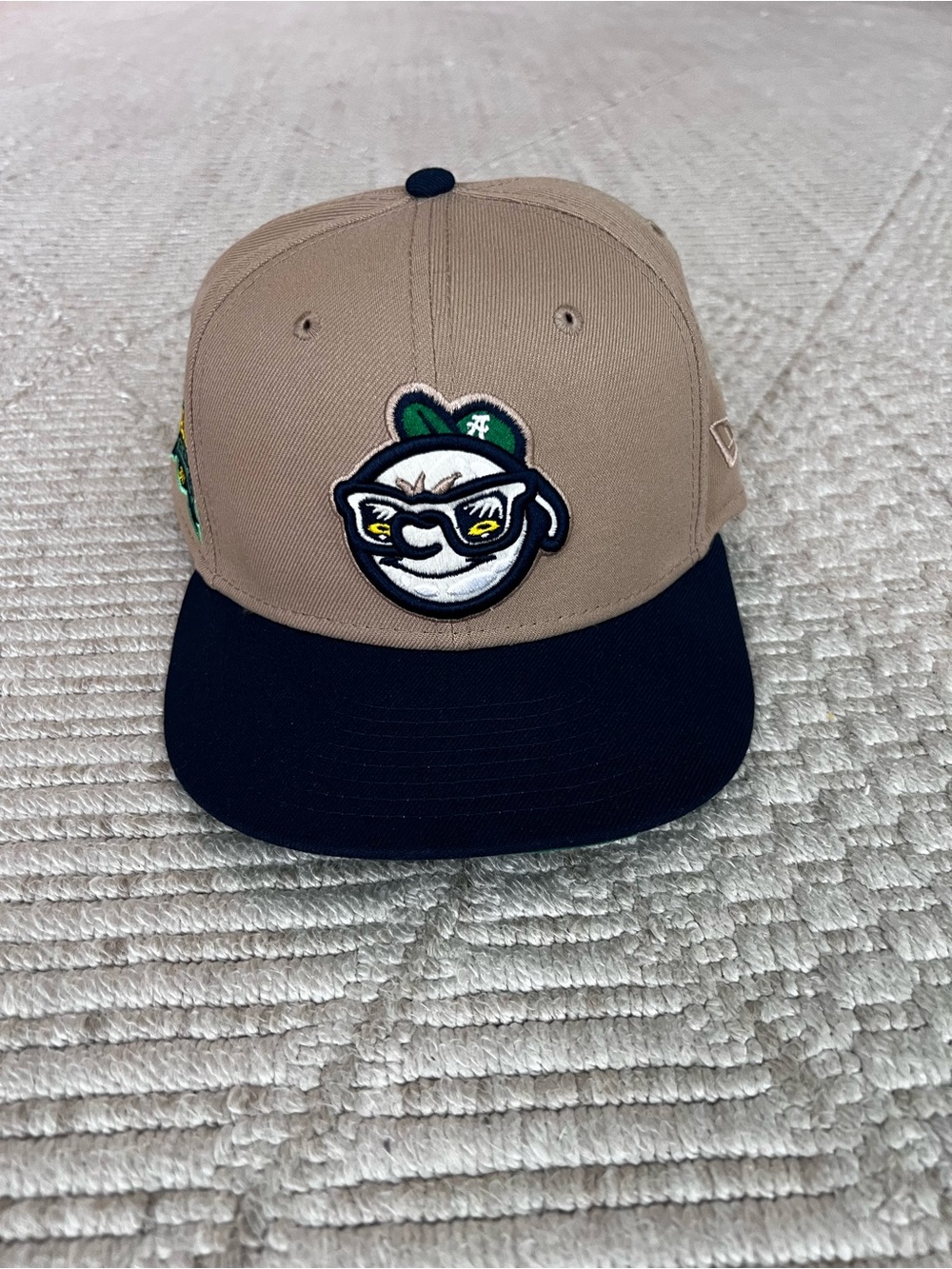 New Era 59FIFTY Asheville Tourist Minor League Mens Fitted Cap size 7 3/8